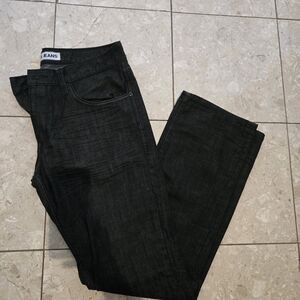 Men's Black Express Jeans - Rocco Slim Straight 32x32